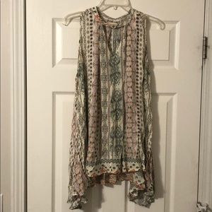 Long tank with fun details